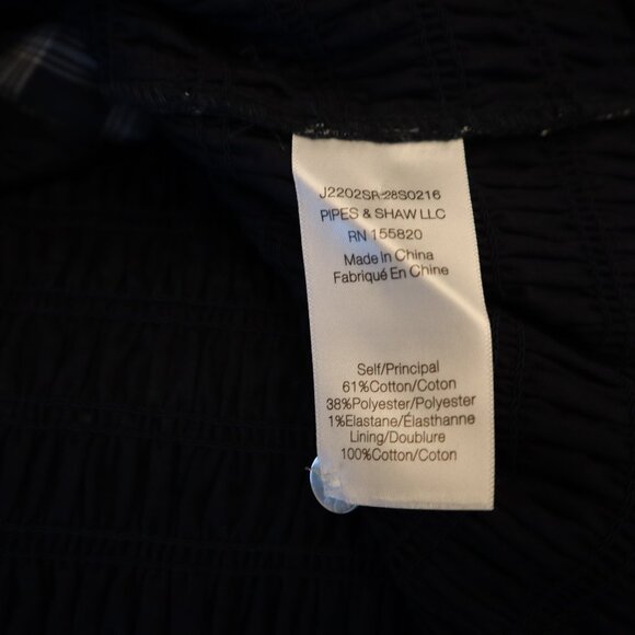 Veronica Beard Kelsey Dress Plaid Gauze Shirred Mini Size 4 New Tag $448 - Picture 8 of 8